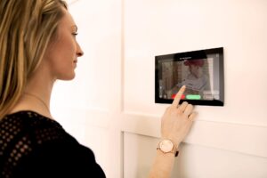 Outdoor security camera installation for home surveillance system